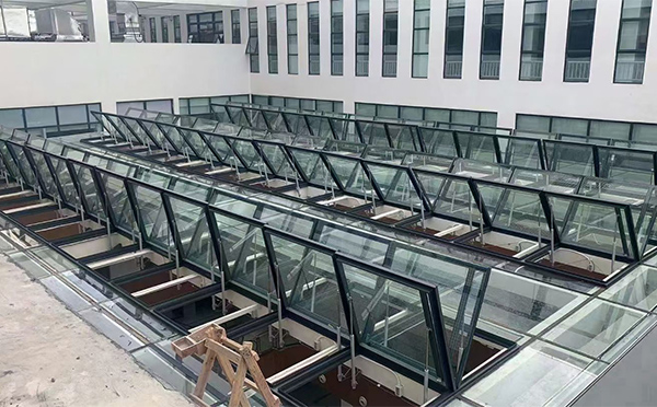 百安科技有限公司近期商洛排烟窗项目案例分享